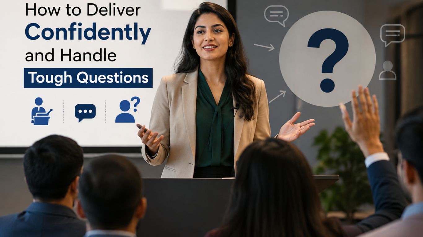 How to Deliver Confidently and Handle Tough Questions